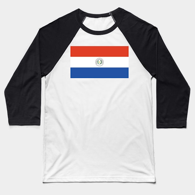 Paraguay Baseball T-Shirt by Wickedcartoons